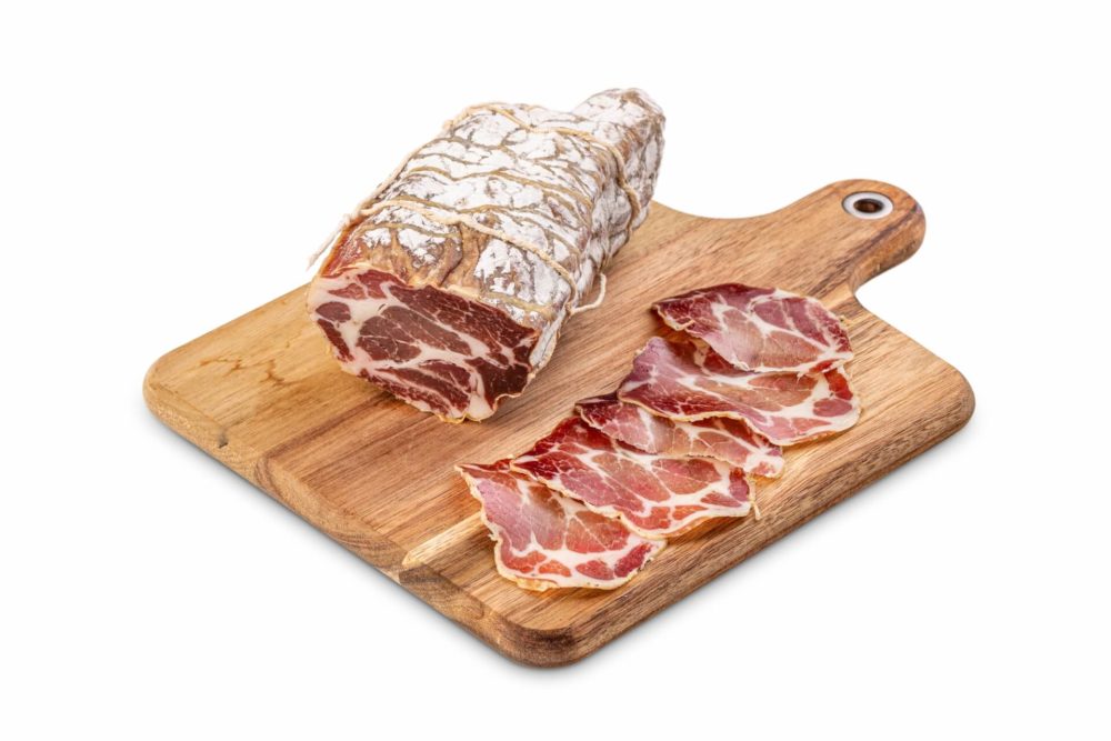 Il Capocollo Salume Noto Anche Come Coppa Menatti