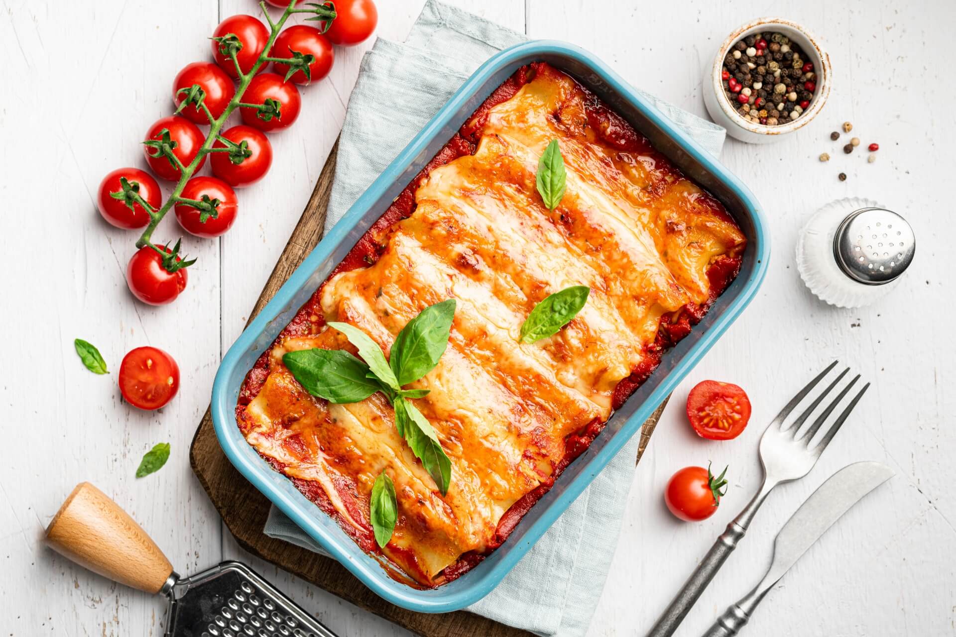 ricetta dei cannelloni alla zucca con bresaola della valtellina